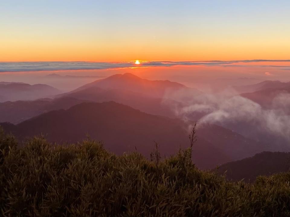 合歡西北峰測腿力